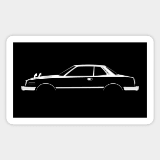 Honda Prelude (SN) Silhouette Sticker